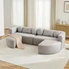 Divano ad angolo Merax a 4 posti, divano letto modulare a Anteprima dell’immagine prodotto 1
