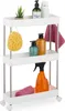 Relaxdays Scaffale da nicchia, 3 ripiani, scaffale da Anteprima dell’immagine prodotto 1