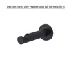 MDEKOR Wandträger 1-läufig Schwarz Matt P Wandhalter mit Produktbild-Vorschau 5