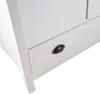 vidaXL Kleiderschrank mit 2 Türen Hill Weiß 89x50x170 cm Produktbild-Vorschau 12