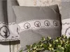 Kissen-Bezug 40x40 cm Hirsch Landhaus-Stil grau weiß Produktbild-Vorschau 5