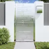 vidaXL Cancello da giardino, 85 x 196 cm, acciaio Anteprima dell’immagine prodotto 3