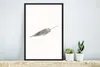 MuchoWow® MuchoWow® Gerahmtes Poster Narwal - Meerestiere - Produktbild-Vorschau 5