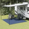 The Living Store Campingteppich Blau 3x3 m Produktbild-Vorschau 2