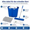 AquaBlade Flatmop sada | 2komorový kbelík | plochý mop | 3 Náhled obrázku produktu 2