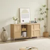 MODFU Dressoir met eikenhoutlook, bijzettafel, keukenkast Productafbeelding-voorbeeld 1