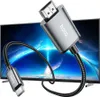 HOCO Câble type C vers HDMI 4K 30Hz UA27 2m gris acier Voir les images du produit 8
