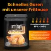 Extralink Air Fryer Dual Basket 10 l Heißluftfritteuse 2500 Produktbild-Vorschau 3