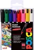 Súprava akrylových fixiek Posca 0,7 mm - základné farby 8 Náhľad obrázku produktu 2
