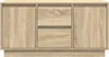 A front view of a wooden TV cabinet with two doors and two drawers in the center. Náhled obrázku produktu
