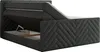 MKS MEBLE Boxspringbett 160x200 mit Bettkasten Matratze H3 Produktbild-Vorschau 6
