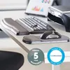 Fellowes Tastatur-Handgelenkauflage höheverstellbar Gel Anteprima dell’immagine prodotto 8