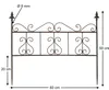 DanDiBo Treillis métallique Grille pour fleurs 60 cm Grille Voir les images du produit 2