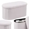 Relaxdays Zitbank, bekleed met teddy stof, met Productafbeelding-voorbeeld 1
