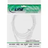 InLine Netzkabel, Netzstecker auf Euro 8 C7 Stecker, weiß, Produktbild-Vorschau 2