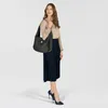 U.S. POLO ASSN. Taška cez rameno Winterberry Hobo Bag black Náhľad obrázku produktu 7