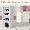 Maniküretisch, Nageltisch mit Absaugung, Marmor-Weiß, 2491 Produktbild-Vorschau 6