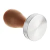 Orion tamper na kávu Nerezový tamper na kávu s drevenou Náhľad obrázku produktu 4