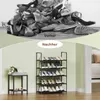 WOLTU Schuhregal mit 5 Ablagen, Schuhständer Metallgestell, Produktbild-Vorschau 7