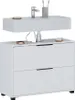 Mobile sottolavabo per bagno Vicco Alina Bianco 80 x 60 cm Anteprima dell’immagine prodotto 5