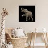 MuchoWow® Poster Elefant - Tiere - Schwarz - Porträt 50x50 Produktbild-Vorschau 7