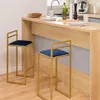 Sgabello da bar 84 cm nero con schienale - Sgabello da bar Anteprima dell’immagine prodotto 2