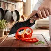 UISEBRT 4 teilig Küchenmesser Set, Profi Kochmesser Set aus Produktbild-Vorschau 8