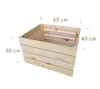A wooden crate with dimensions indicated. Náhled obrázku produktu