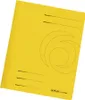A yellow folder is shown against a white background. Produktbild-Vorschau