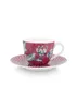 PIP STUDIO Flower Festival Espressot. m. Unt. dark pink Produktbild-Vorschau 1