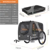 DOGGYHUT® Premium LARGE Hundefahrradanhänger  15 - 30kg Produktbild-Vorschau 2