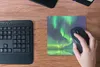 MuchoWow® Mauspad Mousepad Nordlichter - Sternenhimmel - Produktbild-Vorschau 4