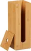 Relaxdays Toilettenpapier Aufbewahrung, 4 Rollen, Bambus, Produktbild-Vorschau 5