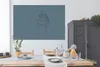 MuchoWow® Poster Frau - Kopf - Strichzeichnung 180x120 cm - Produktbild-Vorschau 3