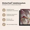 KitchenYeah© Herdabdeckplatte Gold - Marmor - Lila , Produktbild-Vorschau 6
