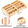 Fußmassageroller aus Holz Premium zur Stressreduzierung, Produktbild-Vorschau 2