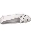 Gemini Damen Slipper Ballerina Leder Cutouts Blumenmuster Produktbild-Vorschau 22