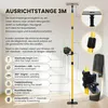 Laser-Stativ Teleskopstange 300 cm mit 360° Drehhalterung – Produktbild-Vorschau 8
