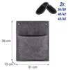 Relaxdays gastenslippers, set van 6 paar, met tas, maten Productafbeelding-voorbeeld 4