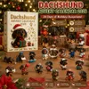 2026 Dachshund Adventskalender – 24 Tage 3D Dackel Figuren, Produktbild-Vorschau 5