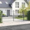 vidaXL Portail de jardin WOERDEN, 175 x 500 cm, acier, Voir les images du produit 2