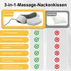 Nackenmassagegerät, 3-in-1-Nackenmassagekissen mit Heiz-, Produktbild-Vorschau 4