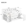 Letto a castello Merax 90x200 cm, letto a soppalco con Anteprima dell’immagine prodotto 5