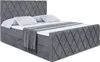 ALTDECOR Boxspringbett mit Fußteil, H4 Matratze und Topper Produktbild-Vorschau 2
