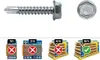 Vite autofilettante CELO 6,3 x 19 mm Vite per lamiera 250 Anteprima dell’immagine prodotto 2