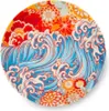 Excelsa Set de 6 assiettes à hors-d'œuvre Kimono Porcelaine Voir les images du produit 2
