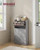 VASAGLE Schuhschrank 3 Klappen, Schuhkipper, Schuhregal, Produktbild-Vorschau 3