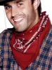 Cowboy Bandana rot - Western Fasching Karneval Kostüm Produktbild-Vorschau 1