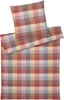 elegante Soft-Flanell Bettwäsche Hamilton rouge 155x220 cm Produktbild-Vorschau 2