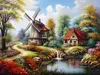 CALVENDO Puzzle Windmühle am Bach | 1000 Teile Lege-Größe Produktbild-Vorschau 3